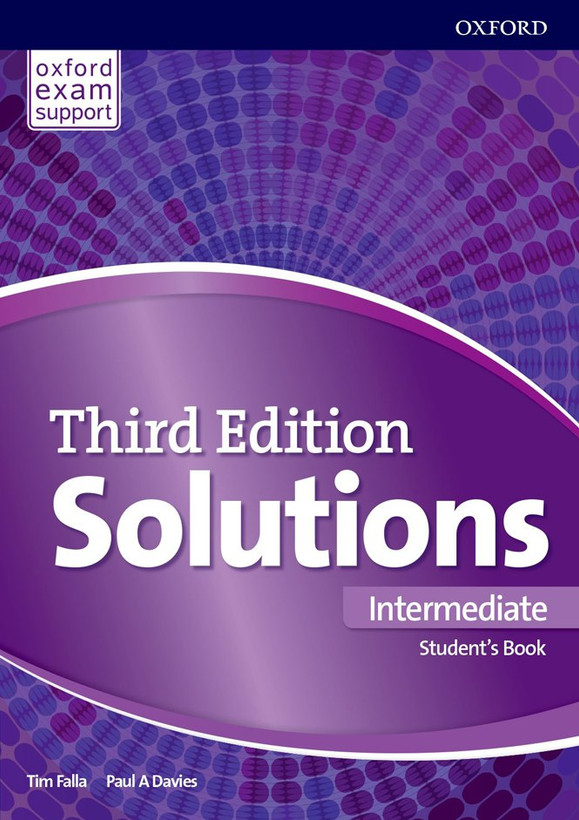 کتاب سولوشن اینترمدیت ویرایش سوم Solutions Intermediate 3rd Edition (کتاب دانش آموز کتاب کار و فایل صوتی)