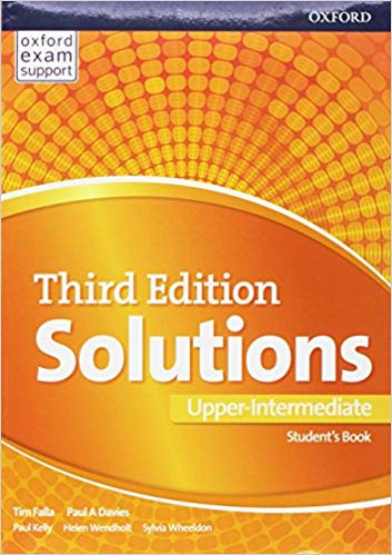 کتاب سولوشن آپر اینترمدیت ویرایش سوم Solutions Upper-Intermediate 3rd Edition (کتاب دانش آموز کتاب کار و فایل صوتی)