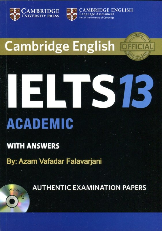 کتاب زبان راهنمای آیلتس کمبریج 13 آکادمیک Cambridge IELTS 13 Aca