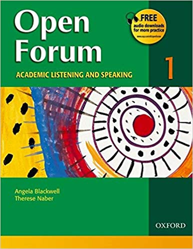 کتاب اپن فروم 1 دست دومOpen Forum 1 Student Book with Test Booklet & CD
