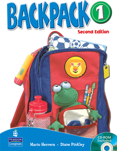 کتاب زبان کودکان بک پک Backpack 1+CD با تخفیف به همراه کتاب دانش آموز و کتاب کار