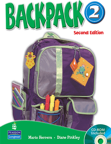 کتاب زبان کودکان بک پک Backpack 2+CD با تخفیف به همراه کتاب دانش آموز و کتاب کار