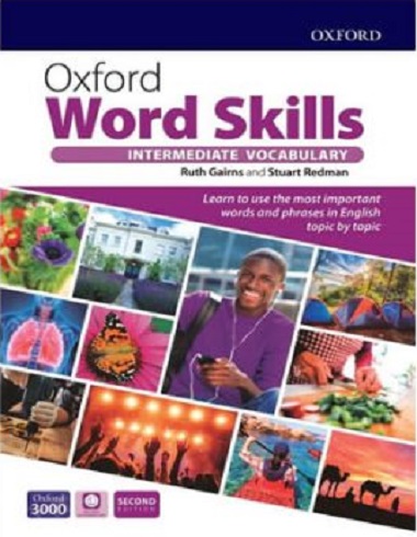 کتاب زبان آکسفورد ورد اسکیلز اینترمدیت ویرایش دوم Oxford Word Skills Intermediate 2nd